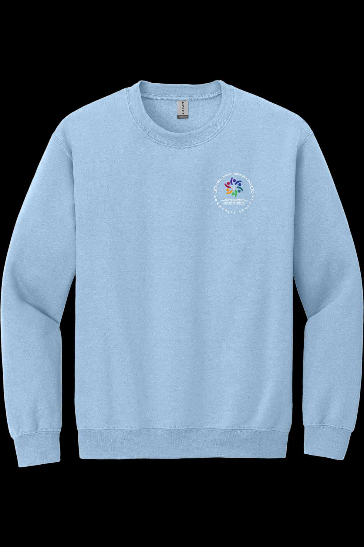 Community Schools Embroidered Crew Sweatshirt