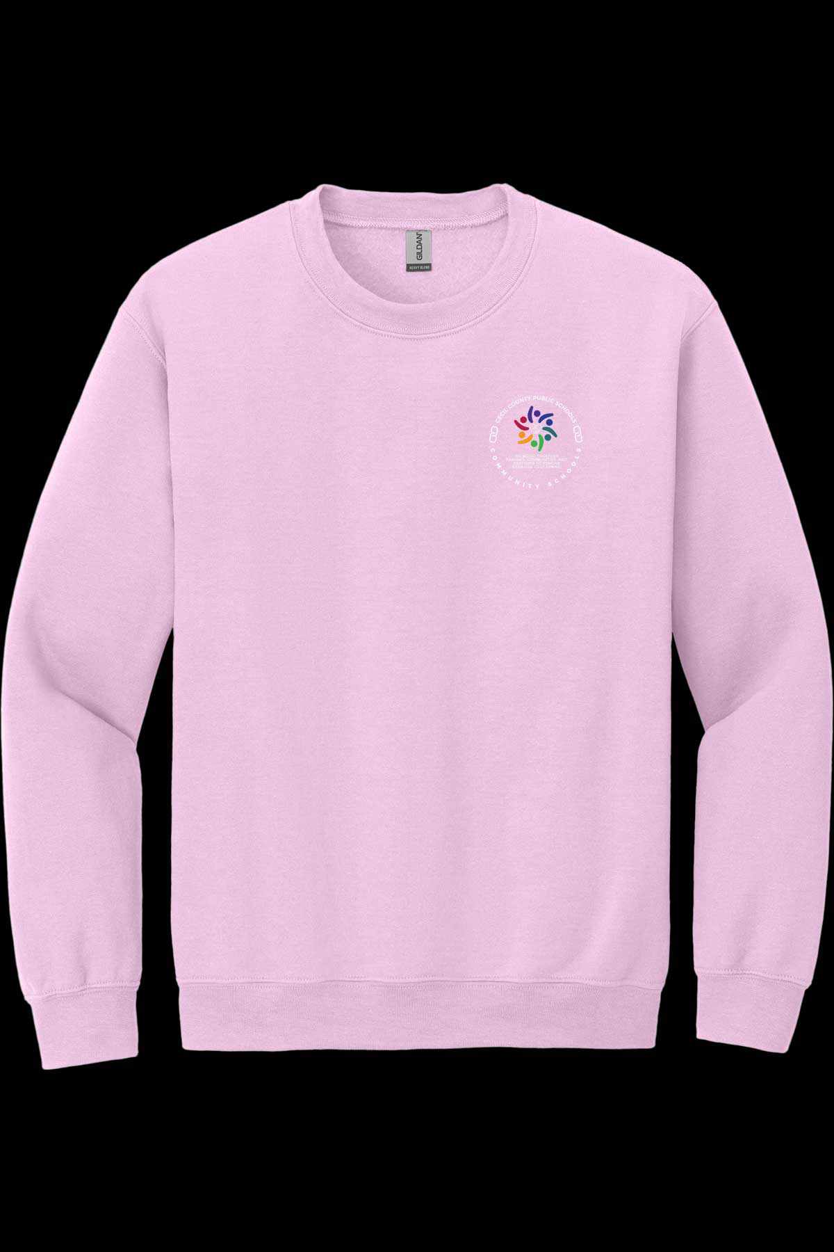 Community Schools Embroidered Crew Sweatshirt