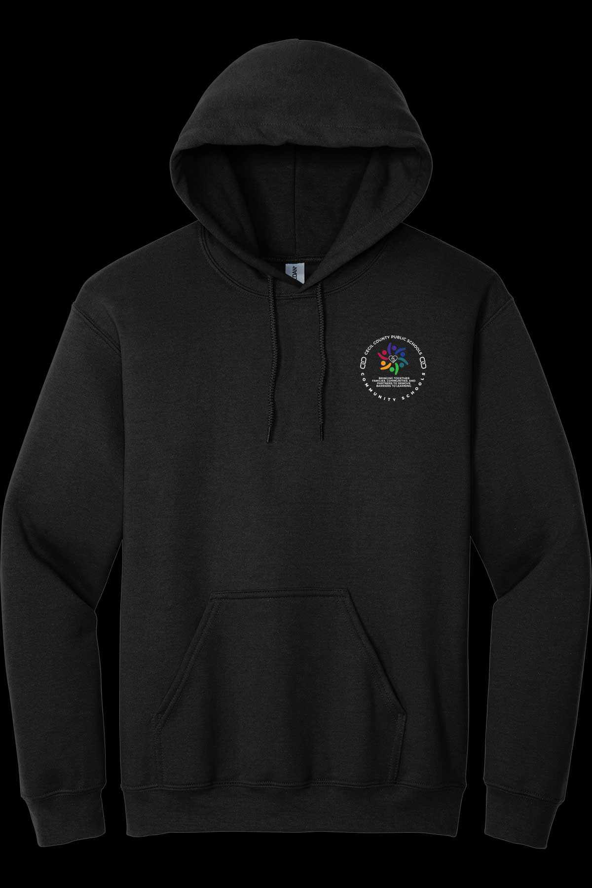 Community Schools Embroidered Hooded Sweatshirt