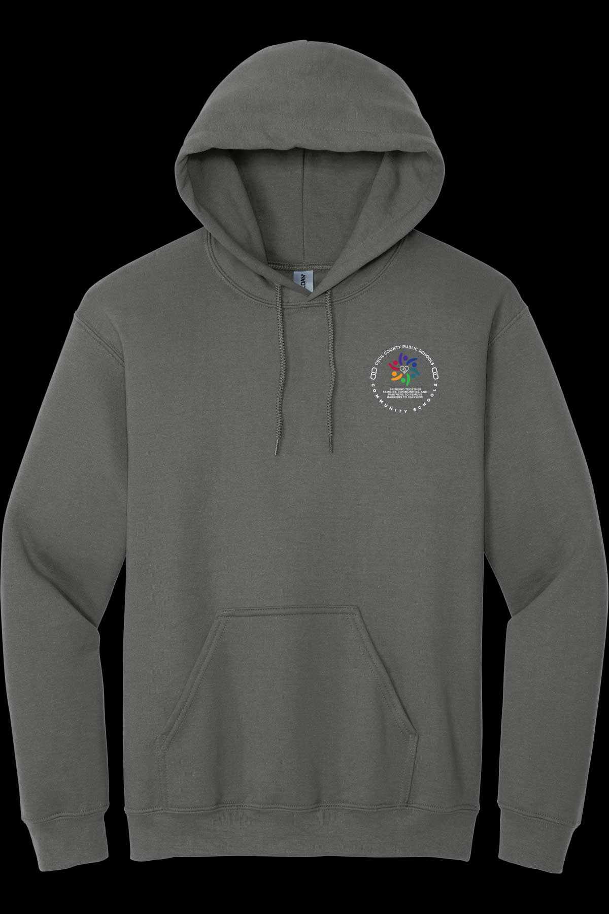 Community Schools Embroidered Hooded Sweatshirt