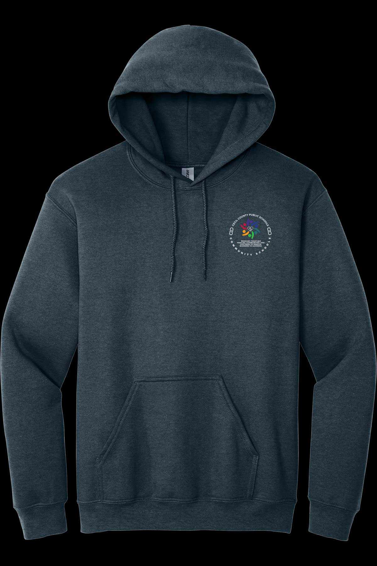 Community Schools Embroidered Hooded Sweatshirt
