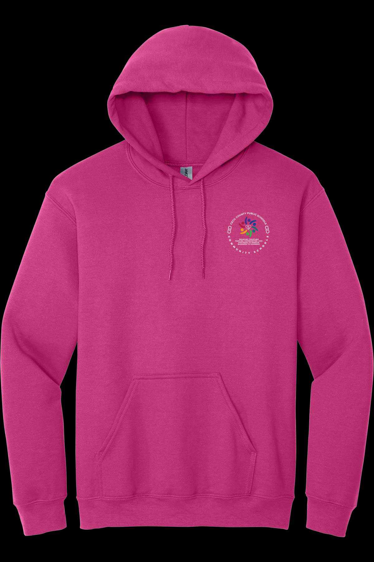 Community Schools Embroidered Hooded Sweatshirt