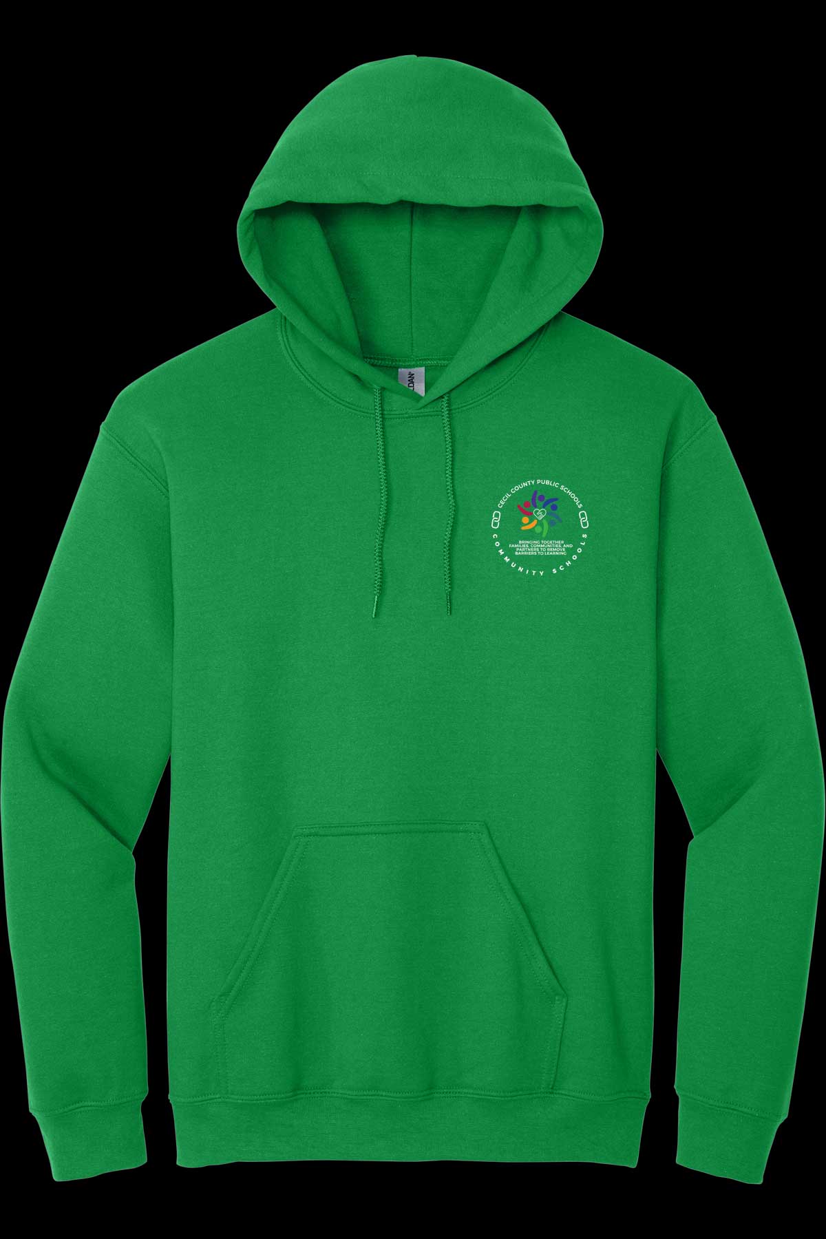Community Schools Embroidered Hooded Sweatshirt
