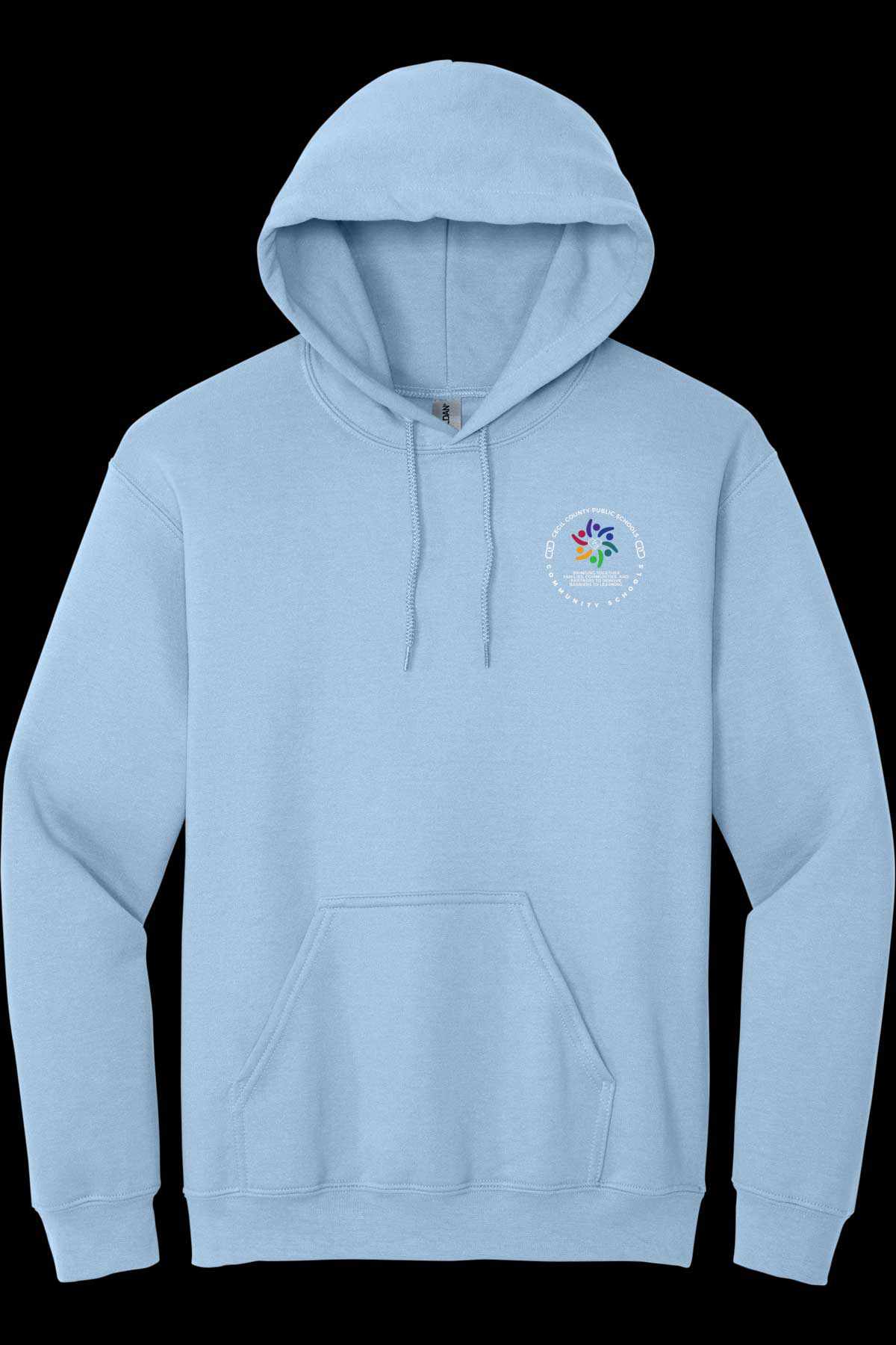 Community Schools Embroidered Hooded Sweatshirt
