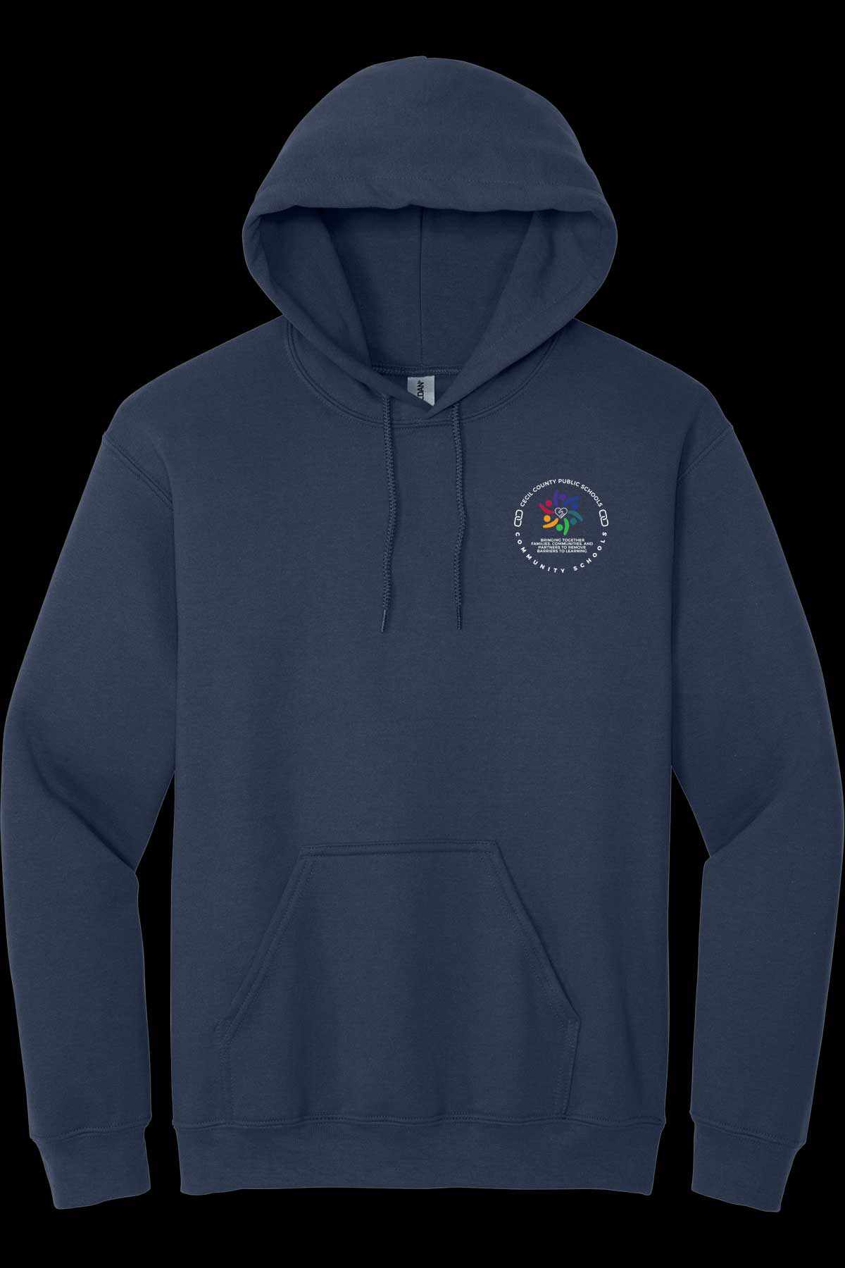 Community Schools Embroidered Hooded Sweatshirt