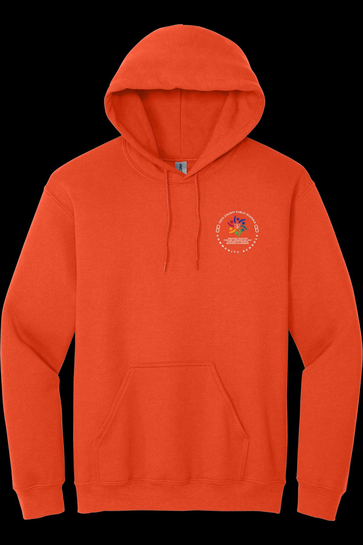 Community Schools Embroidered Hooded Sweatshirt