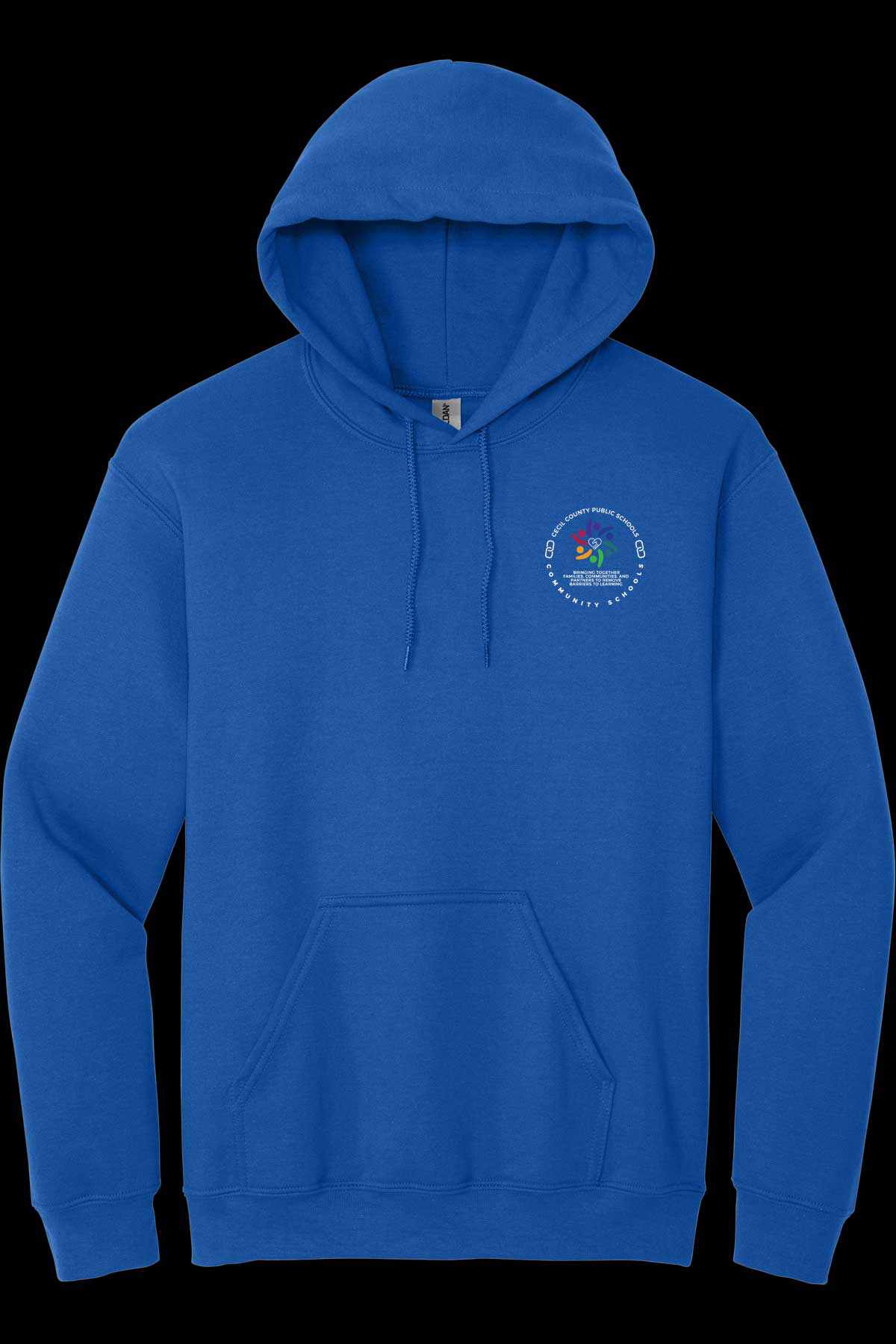 Community Schools Embroidered Hooded Sweatshirt