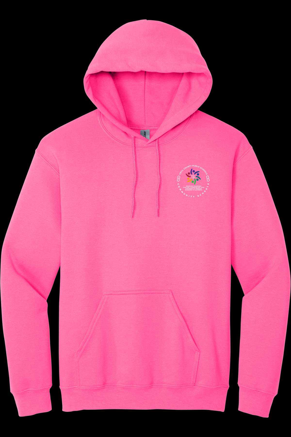 Community Schools Embroidered Hooded Sweatshirt