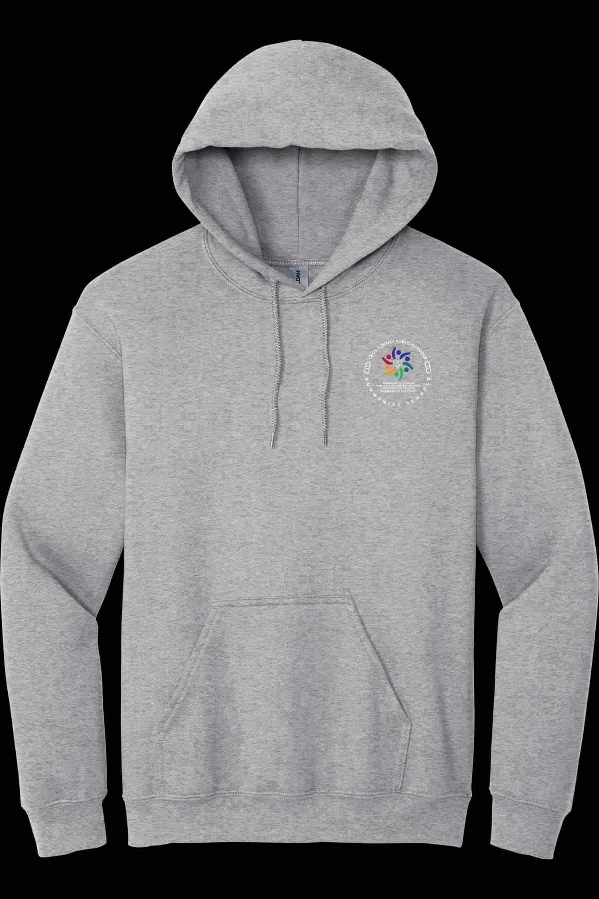 Community Schools Embroidered Hooded Sweatshirt