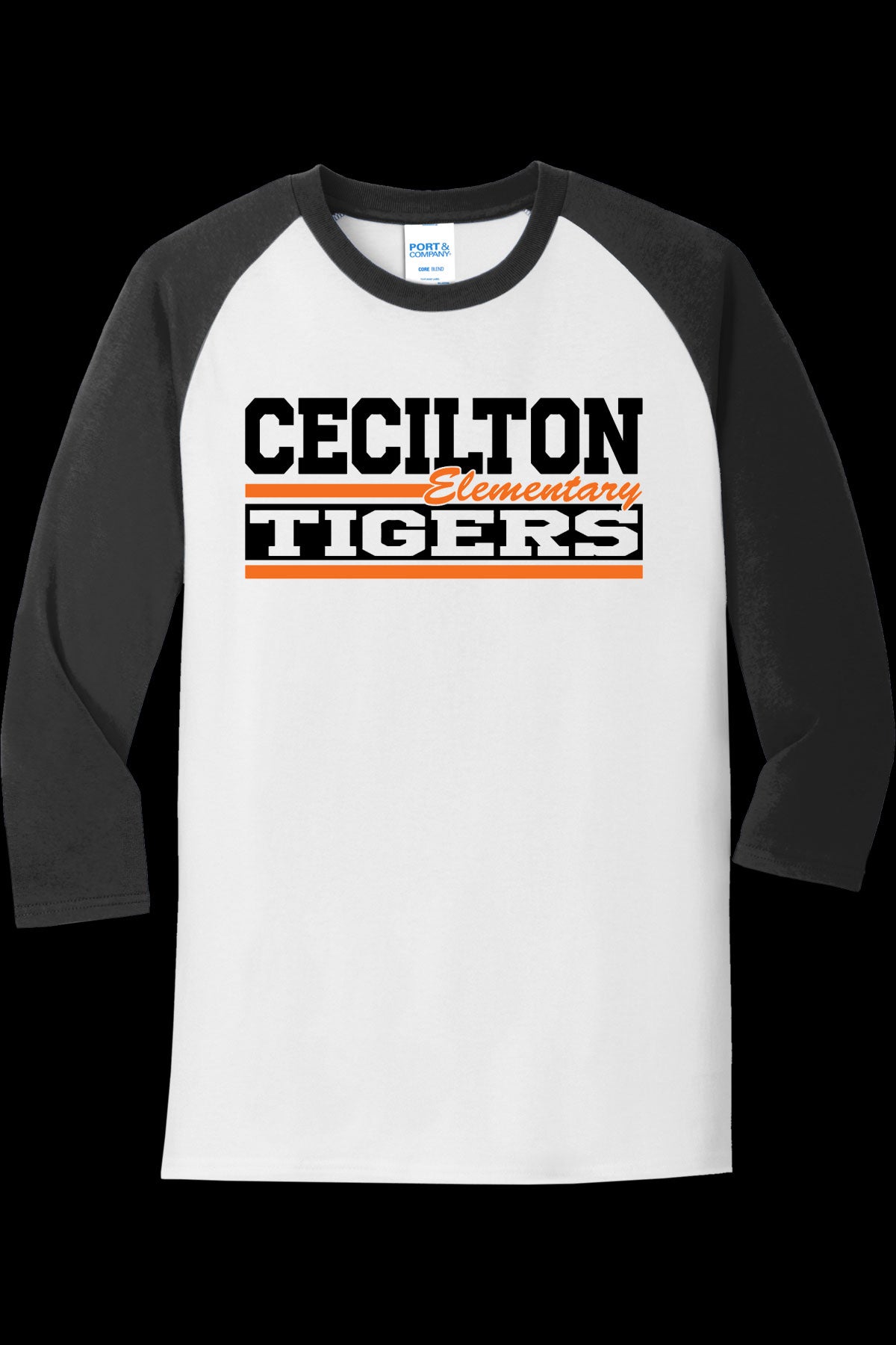 Cecilton Raglan Spirit Tee