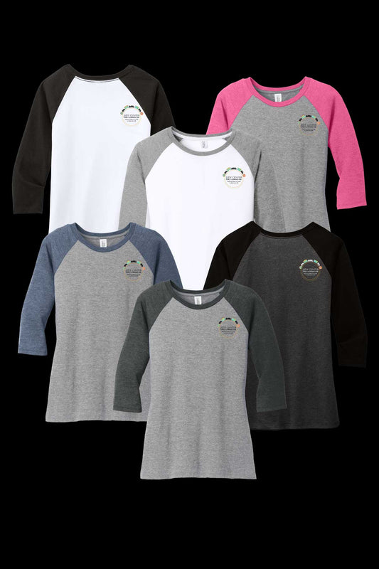 Judy Center Raglan 3/4 Sleeve Ladies