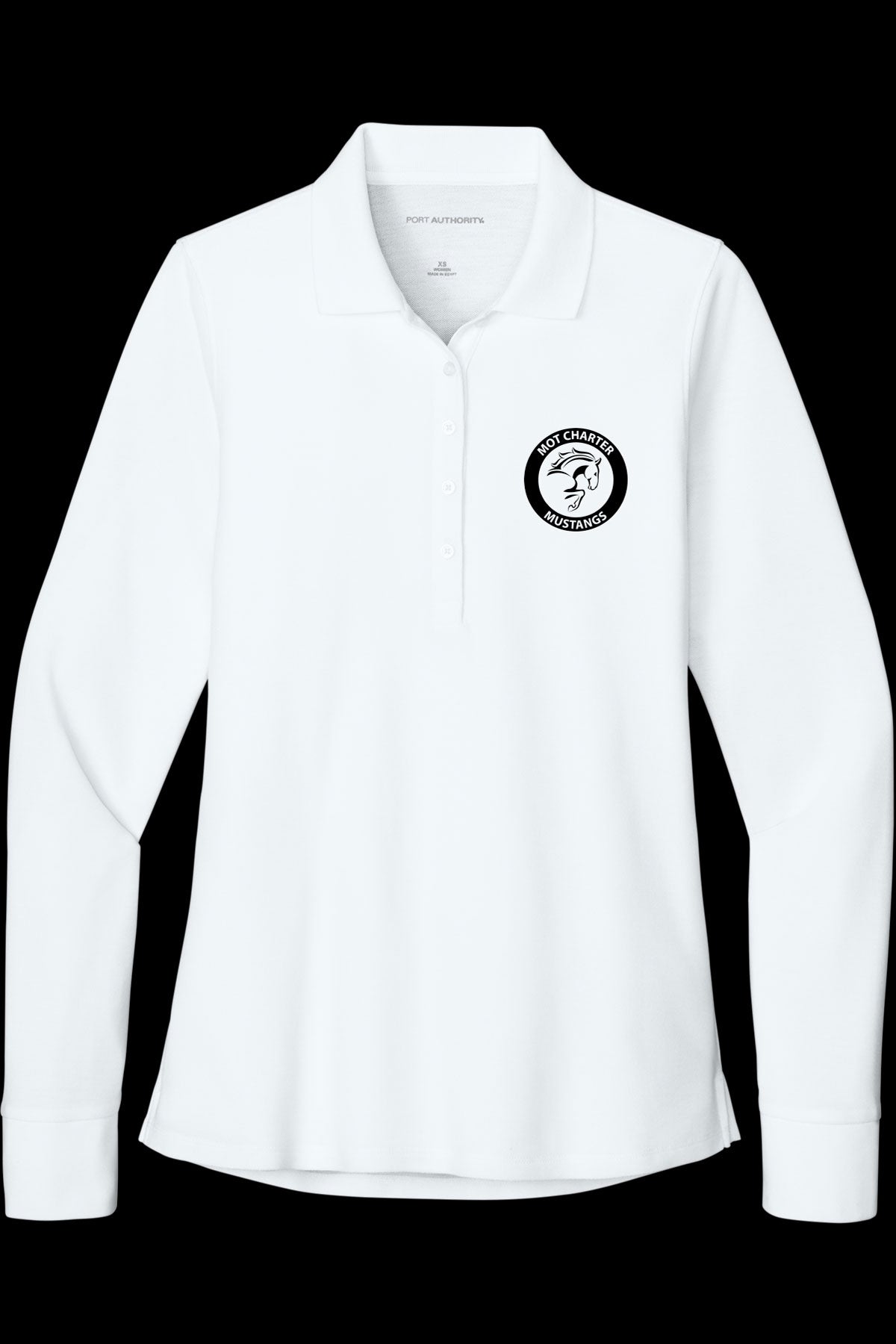 Womens MOT Charter Staff Long Sleeve Polo