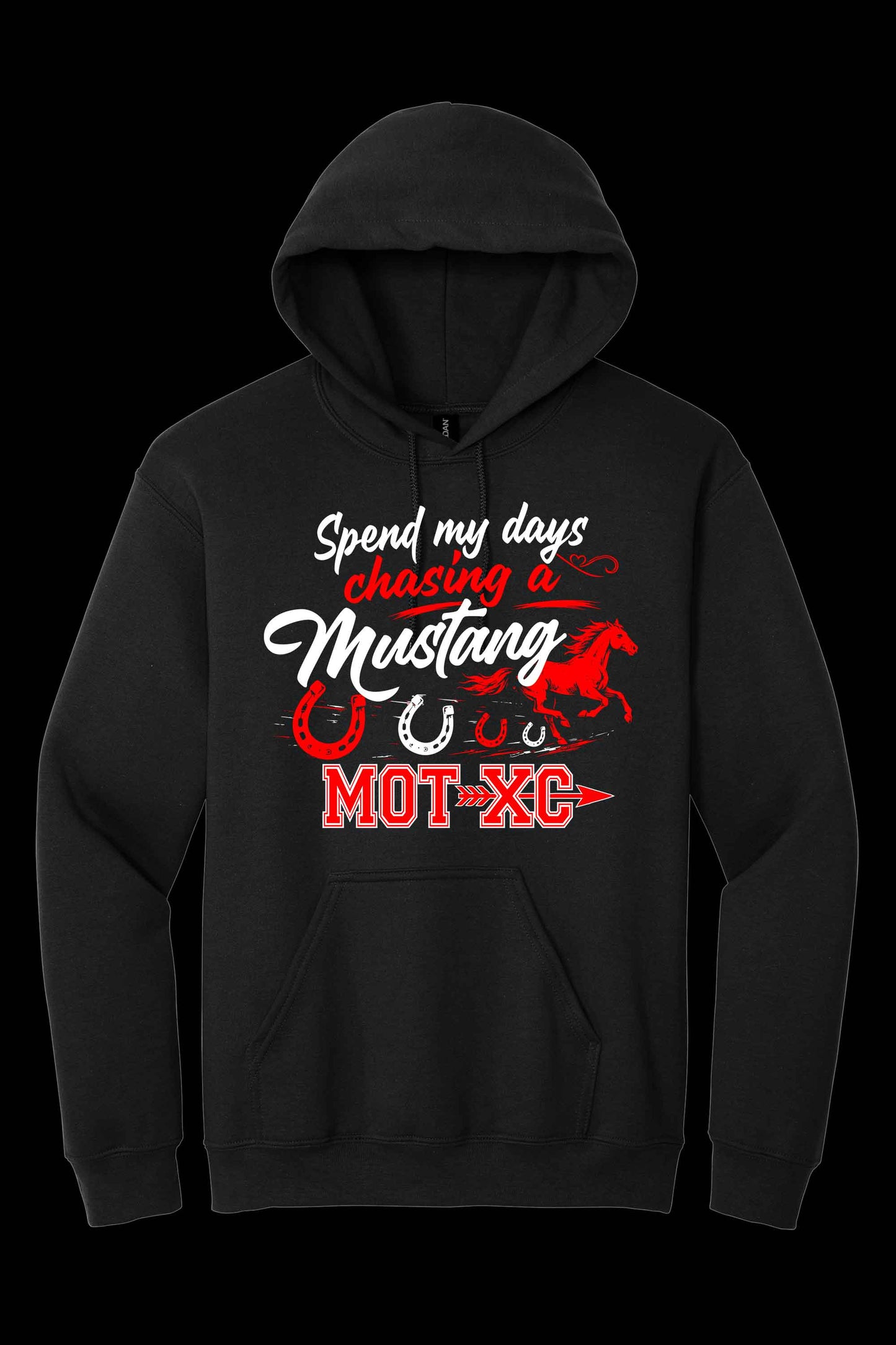 MOT Charter Fan Gear Mustang Hoodie
