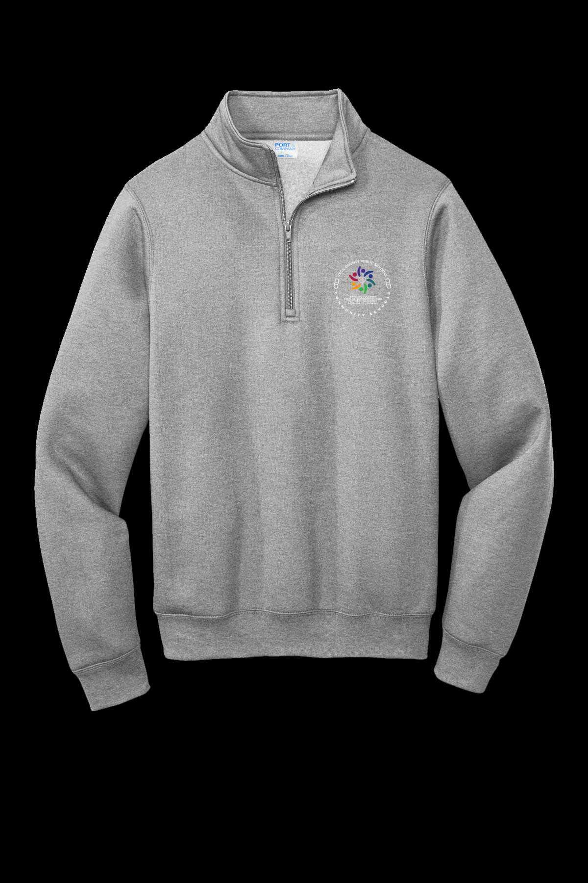 Community Schools Embroidered 1/4 Zip Pullover