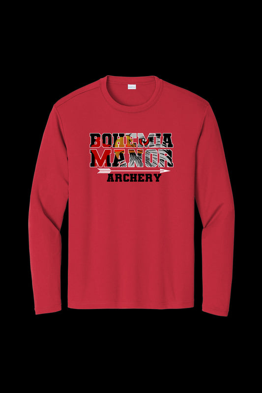 Archery Long Sleeve Performance T shirt