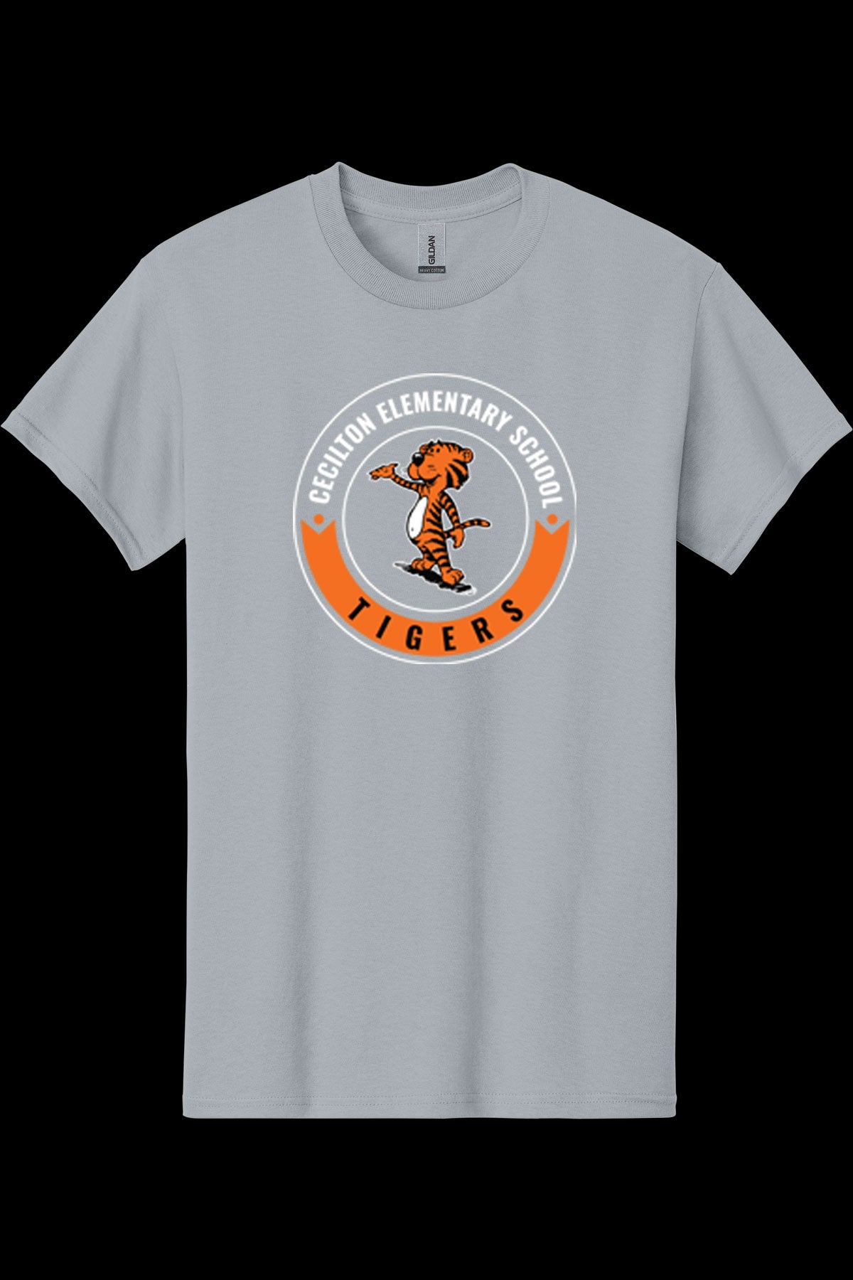 Cecilton Full Tiger Front Tee