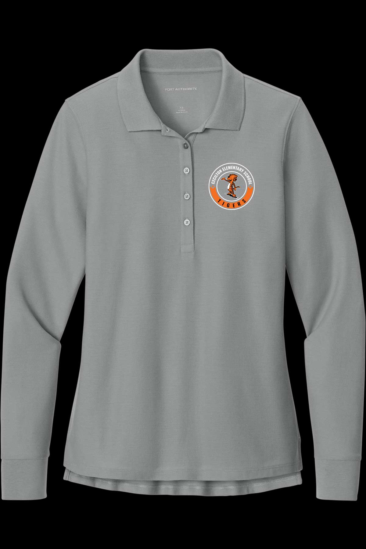 Cecilton Long Sleeve Polo Tiger