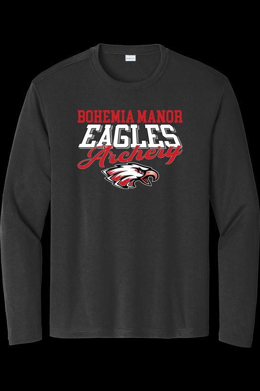Eagles Archery Long Sleeve Performance T shirt