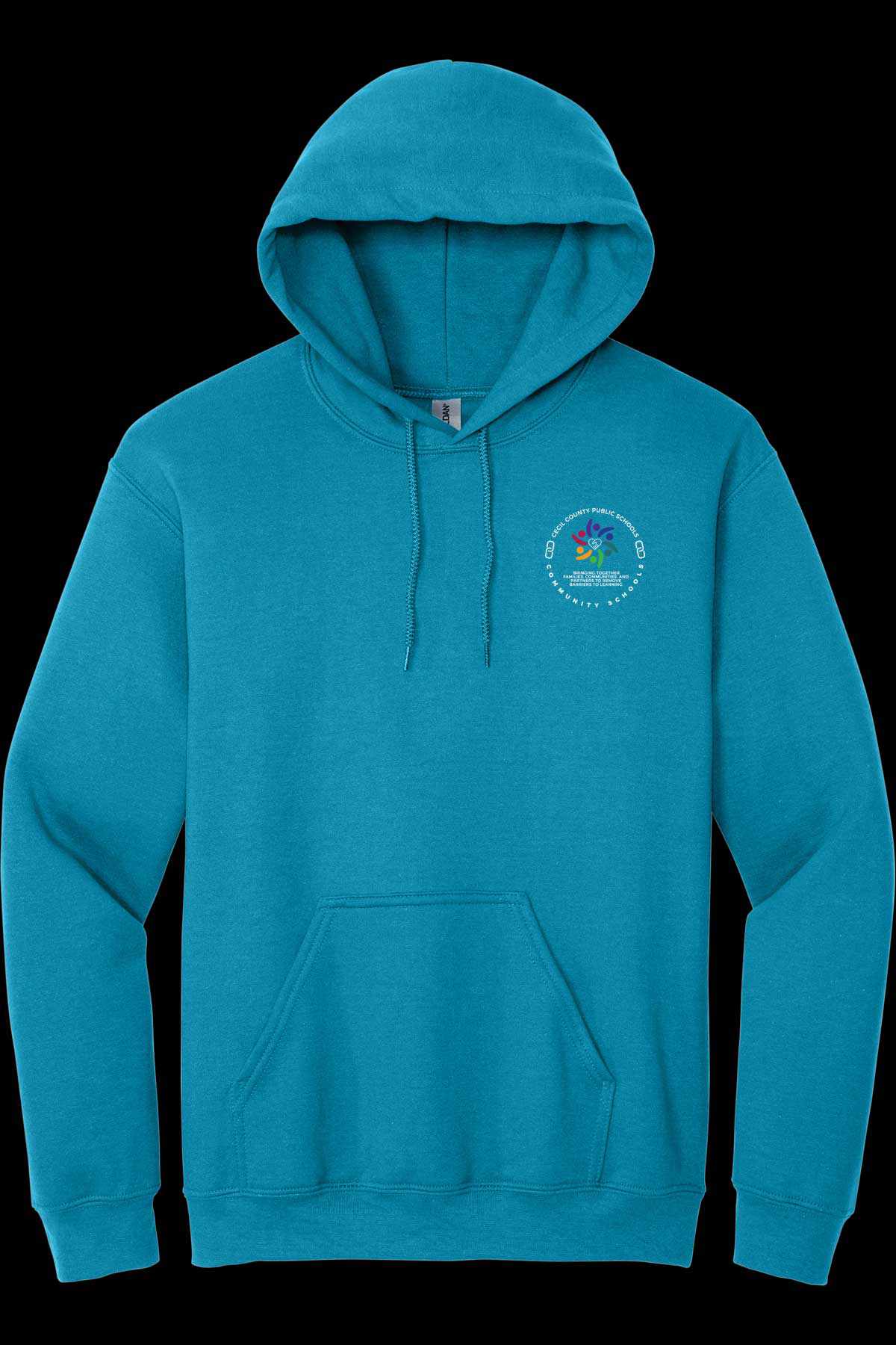 Community Schools Embroidered Hooded Sweatshirt
