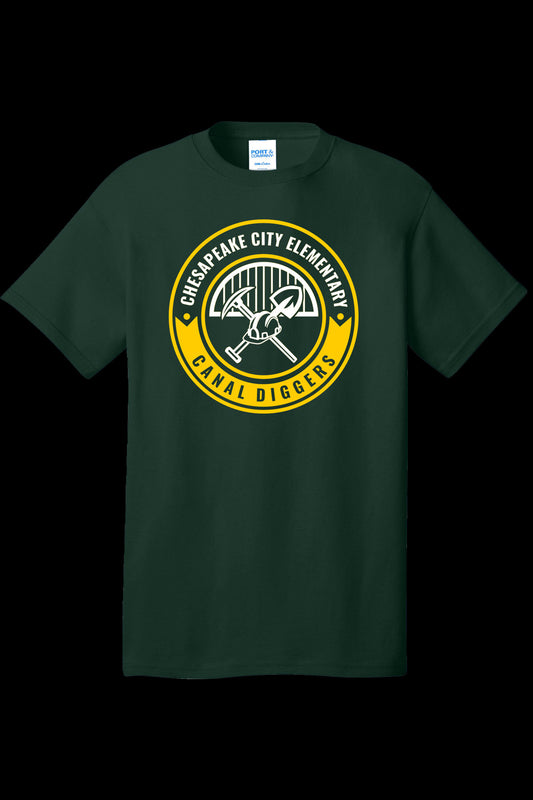 CCES Color Full Round Logo Tshirt