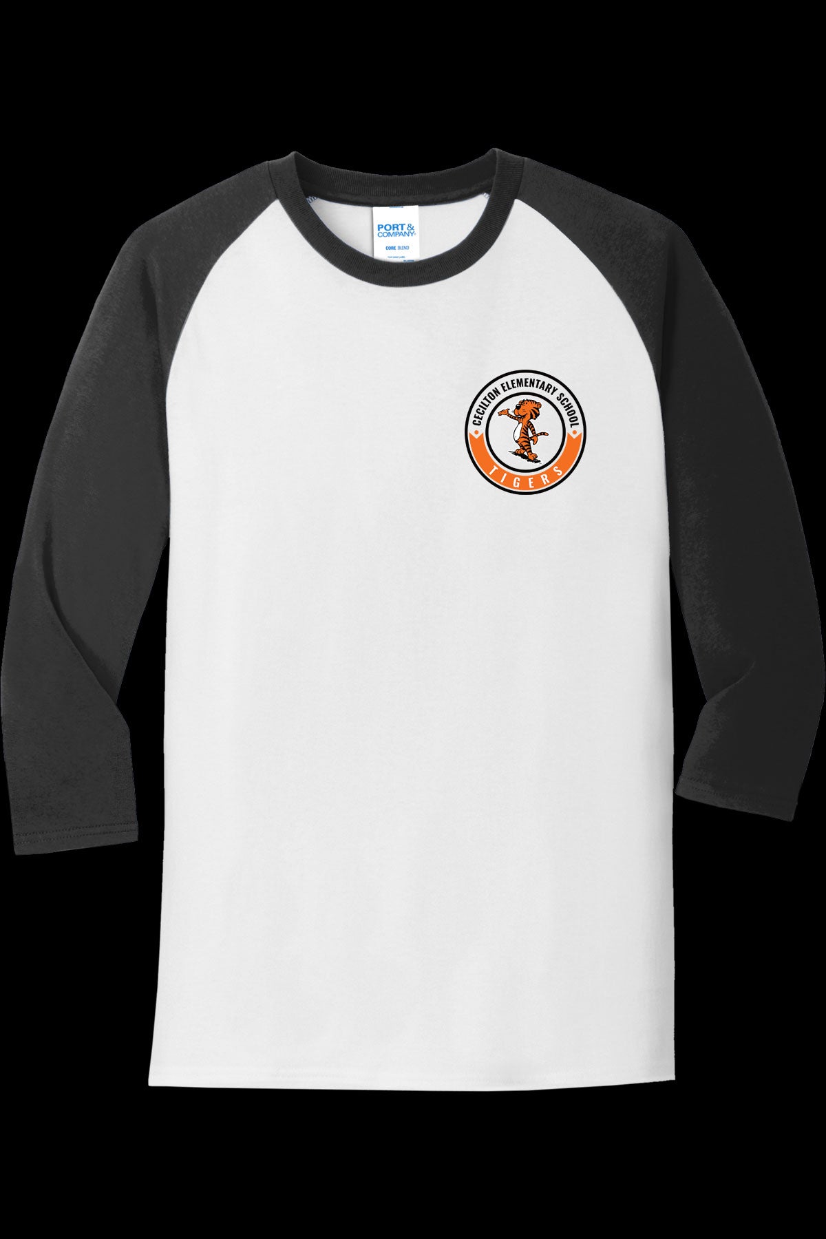 Cecilton Raglan Tiger Tee