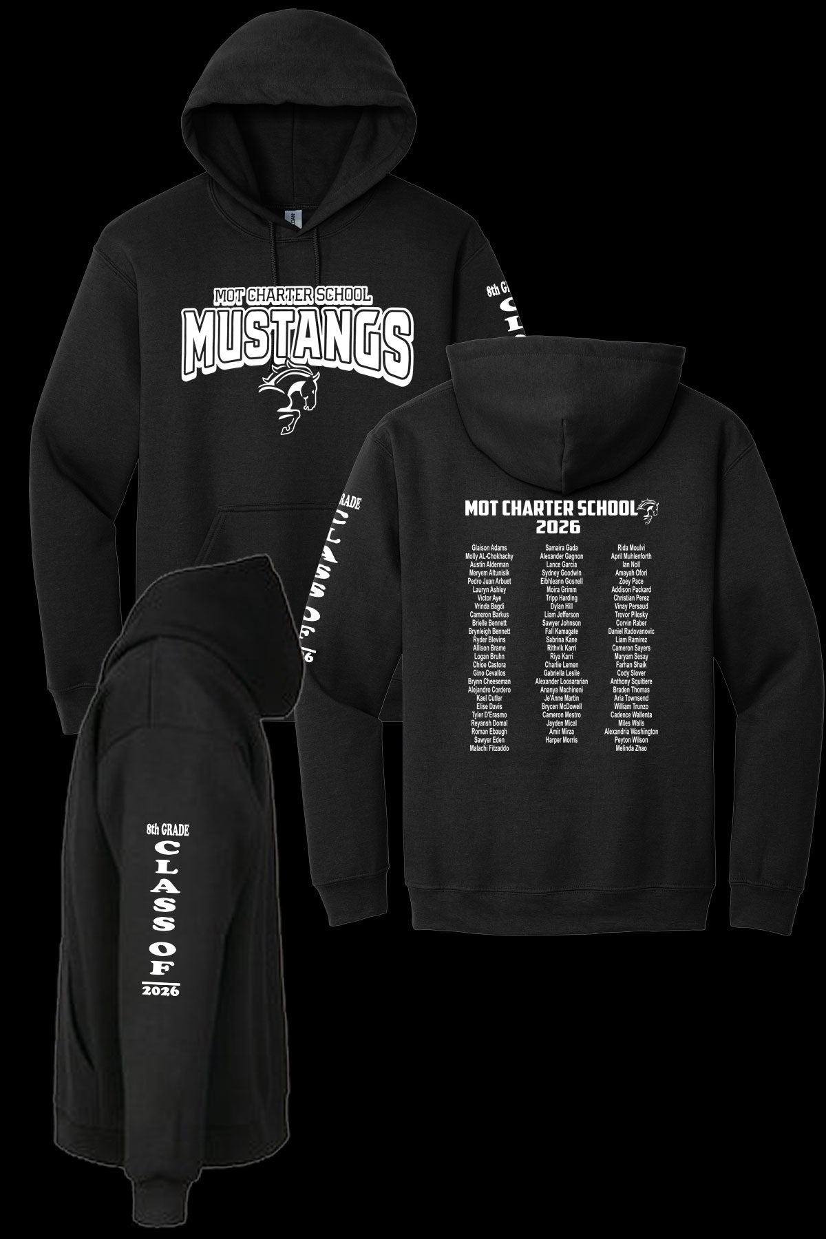 MOT Charter 8th Grade Hoodie