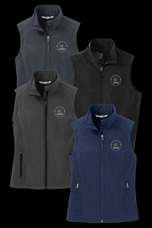 Community Schools Embroidered Core Soft Shell Vest