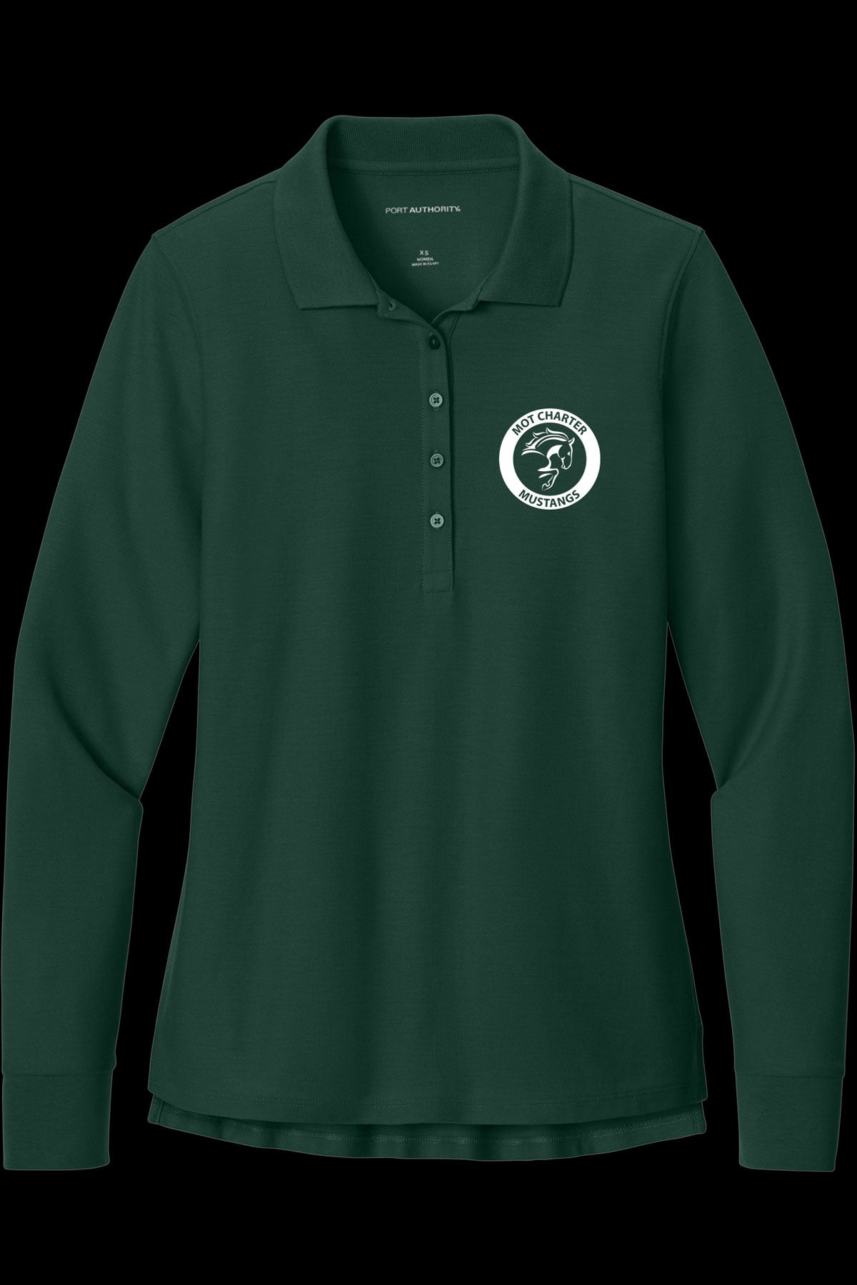 Womens MOT Charter Staff Long Sleeve Polo