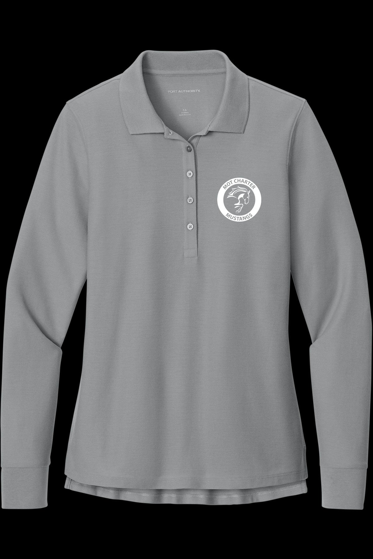 Womens MOT Charter Staff Long Sleeve Polo