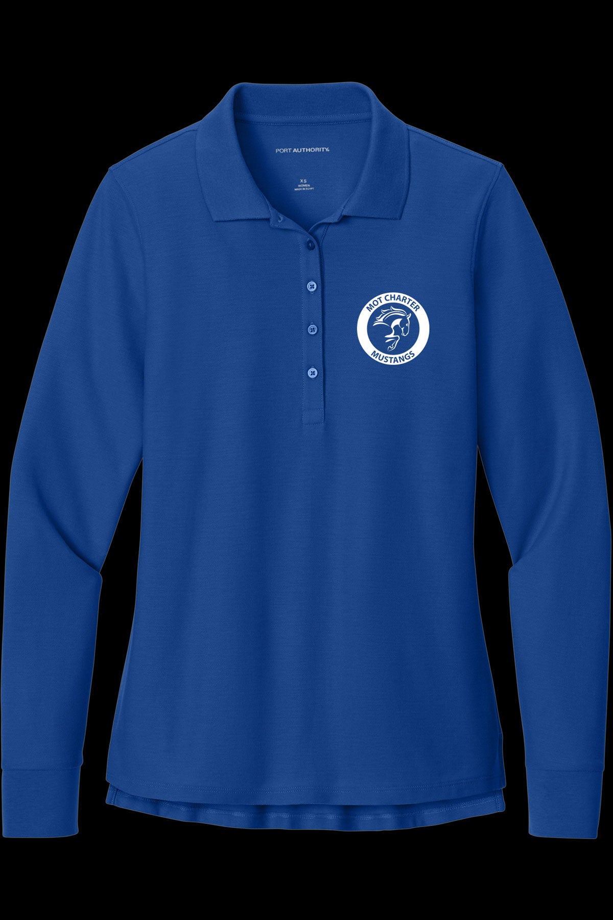 Womens MOT Charter Staff Long Sleeve Polo