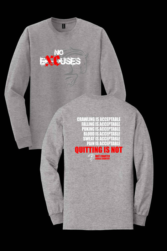 MOT Charter XC No Excuses Long Sleeve Tee