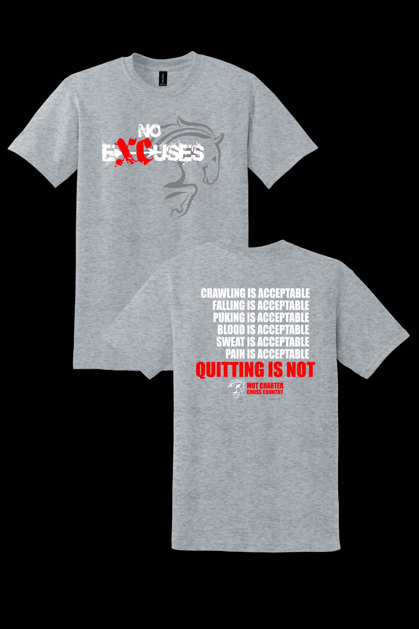 MOT Charter XC No Excuses Tee