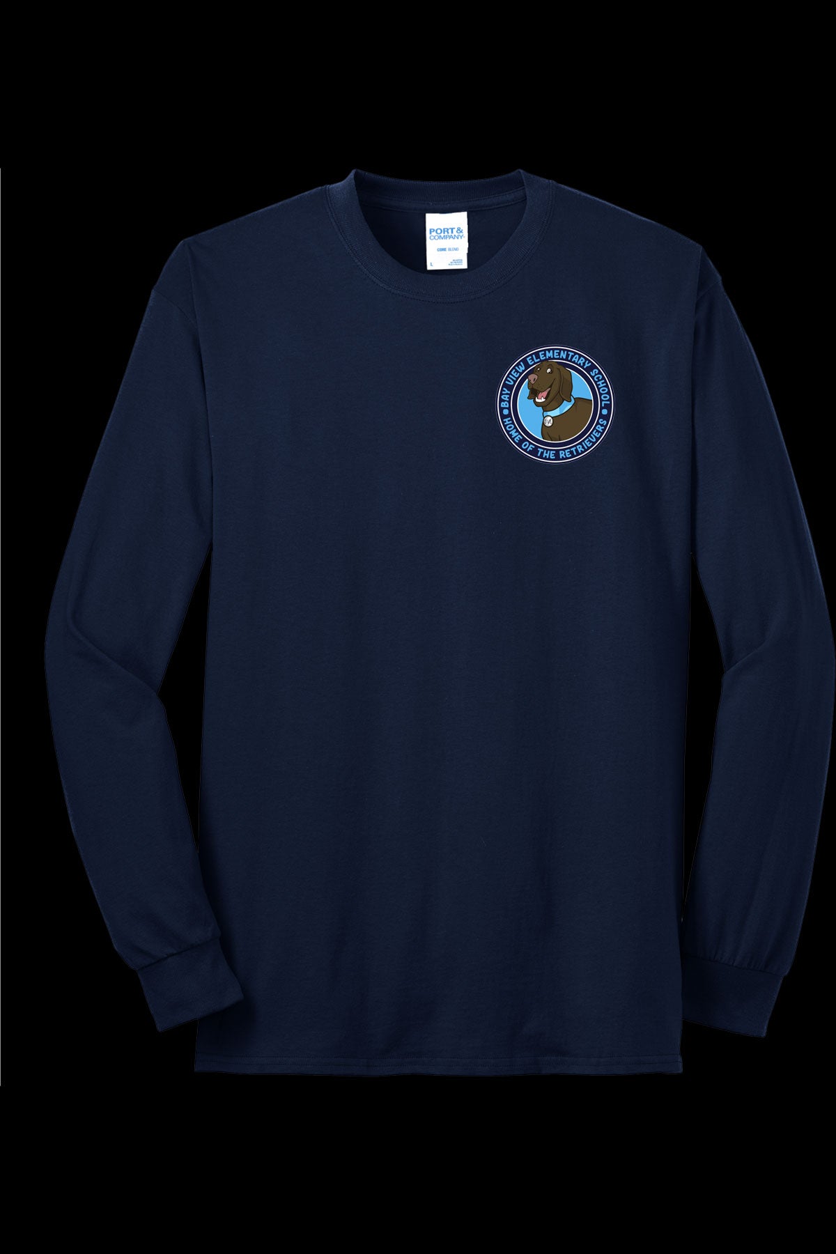 Bay View Round LC Logo Long Sleeve T shirt