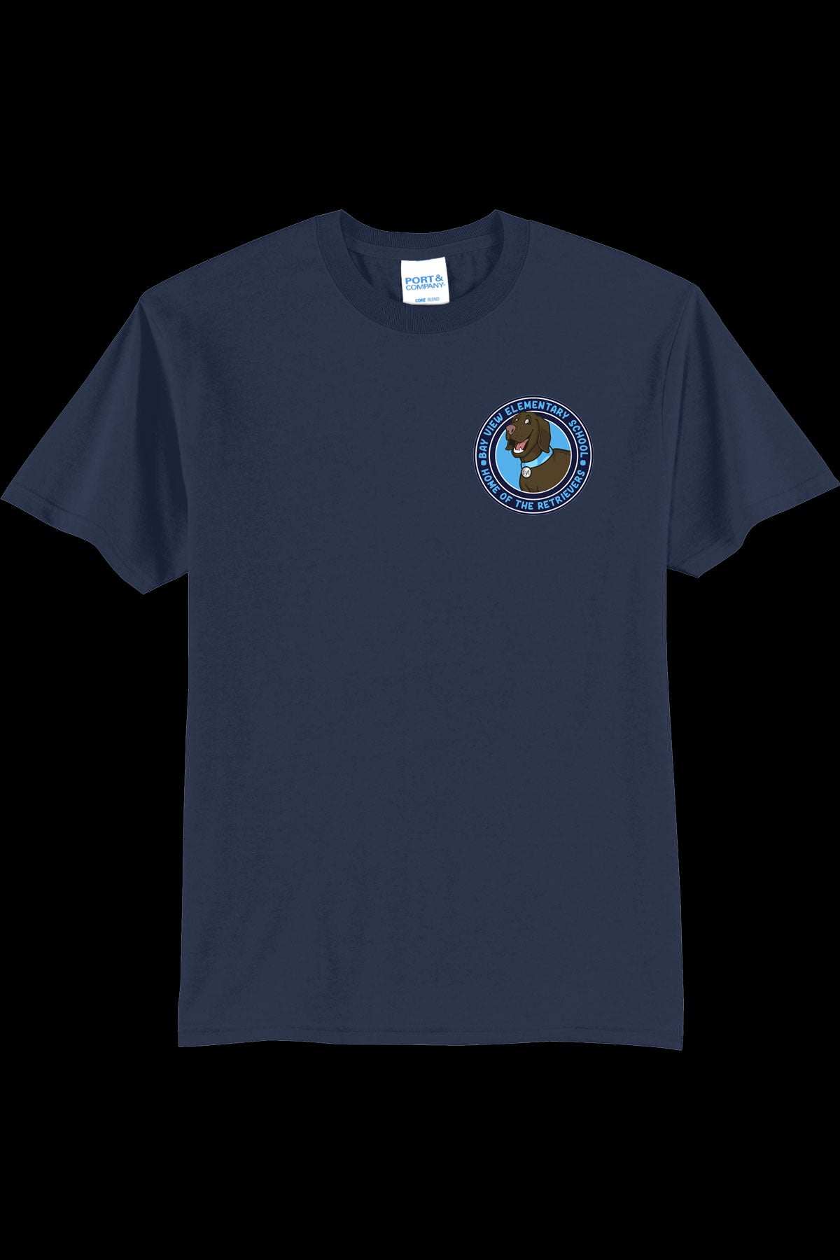 Bay View Round LC Logo T shirt