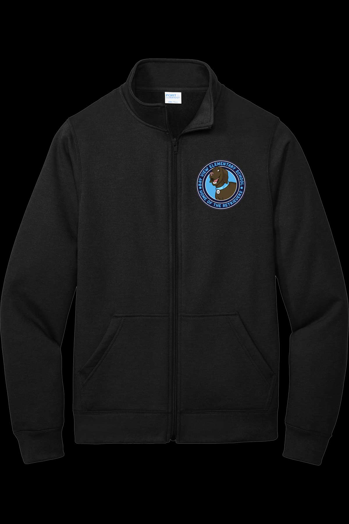 Bay View Round Logo Full Zip