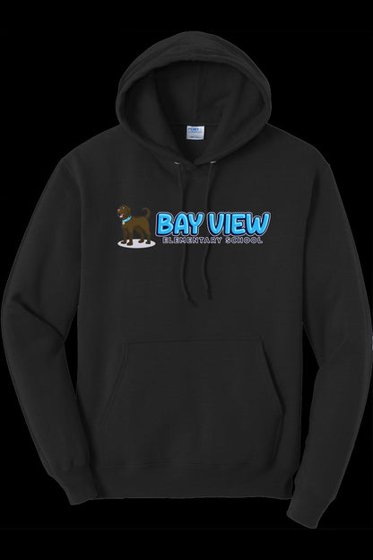 Bay View Text Full Logo Hoodie