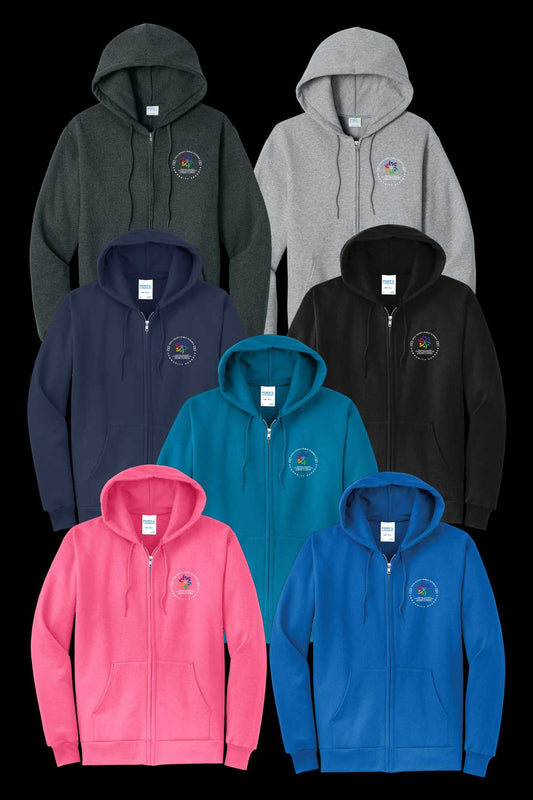 Community Schools Embroidered Full Zip Hooded Jacket