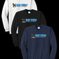 Bay View Text Full Logo Crew Sweatshirt