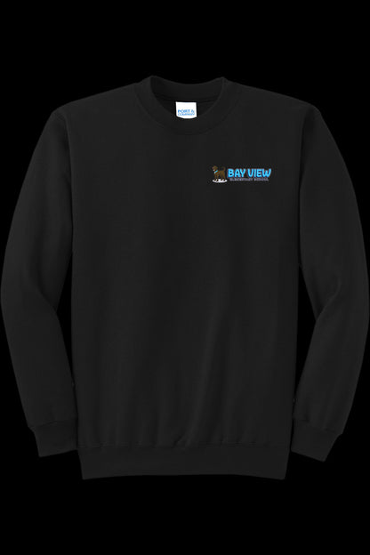 Bay View Text LC Logo Crew Sweatshirt