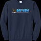 Bay View Text Full Logo Crew Sweatshirt