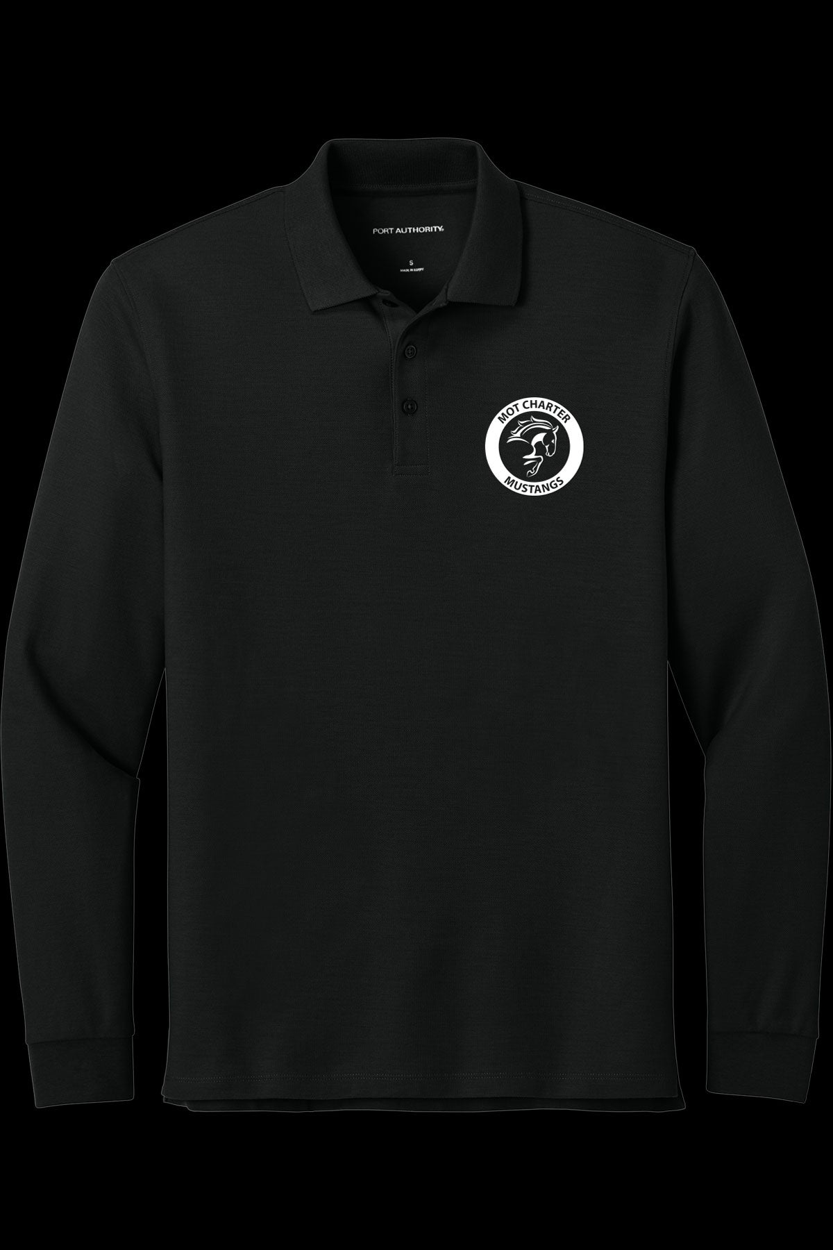 Mens MOT Charter Staff Long Sleeve Polo