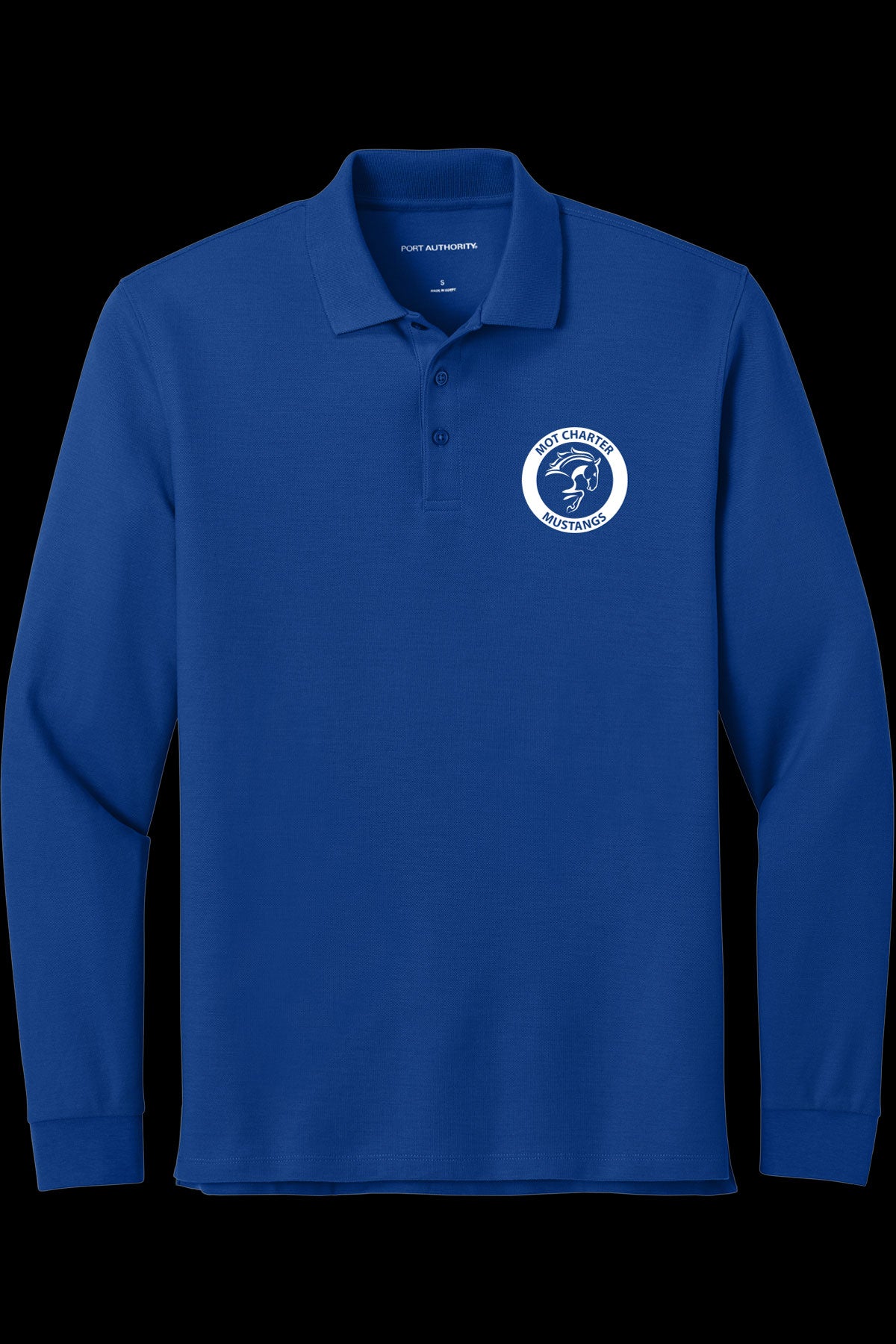Mens MOT Charter Staff Long Sleeve Polo