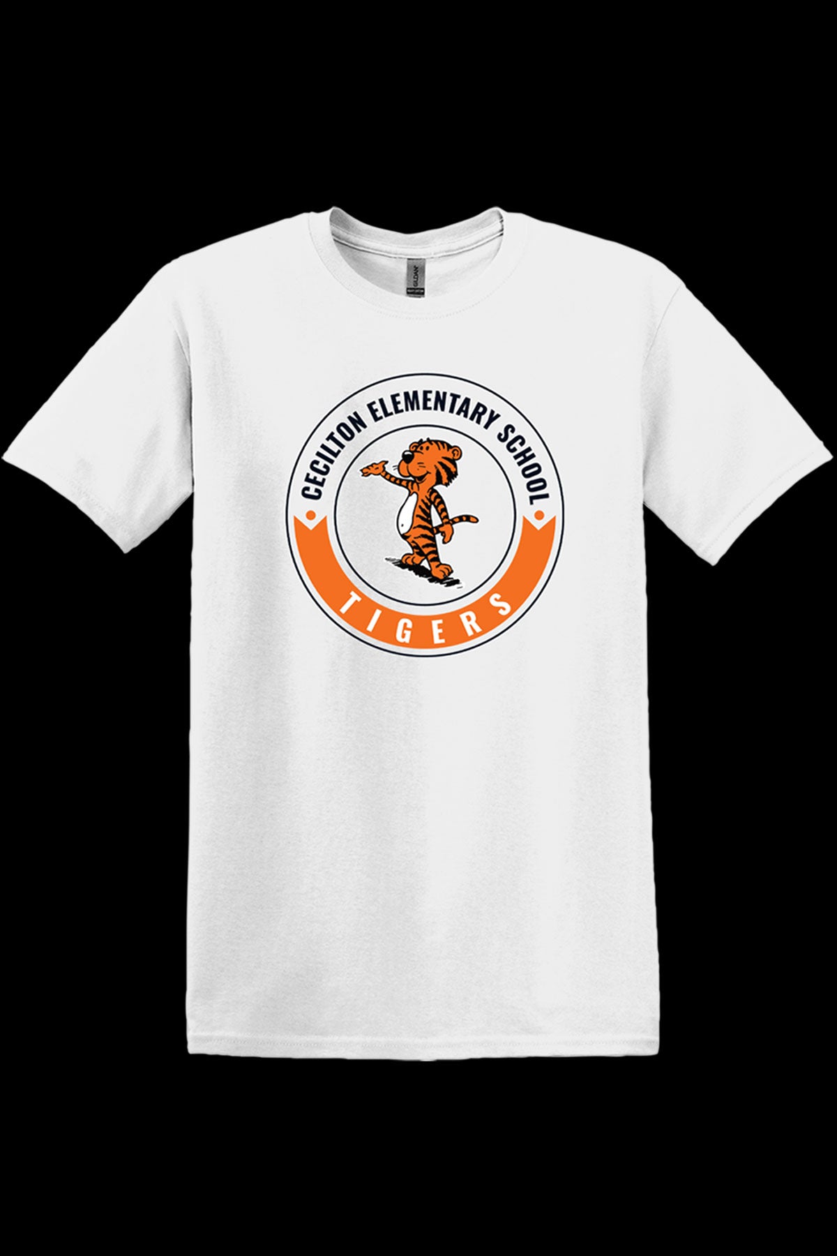 Cecilton Full Tiger Front Tee