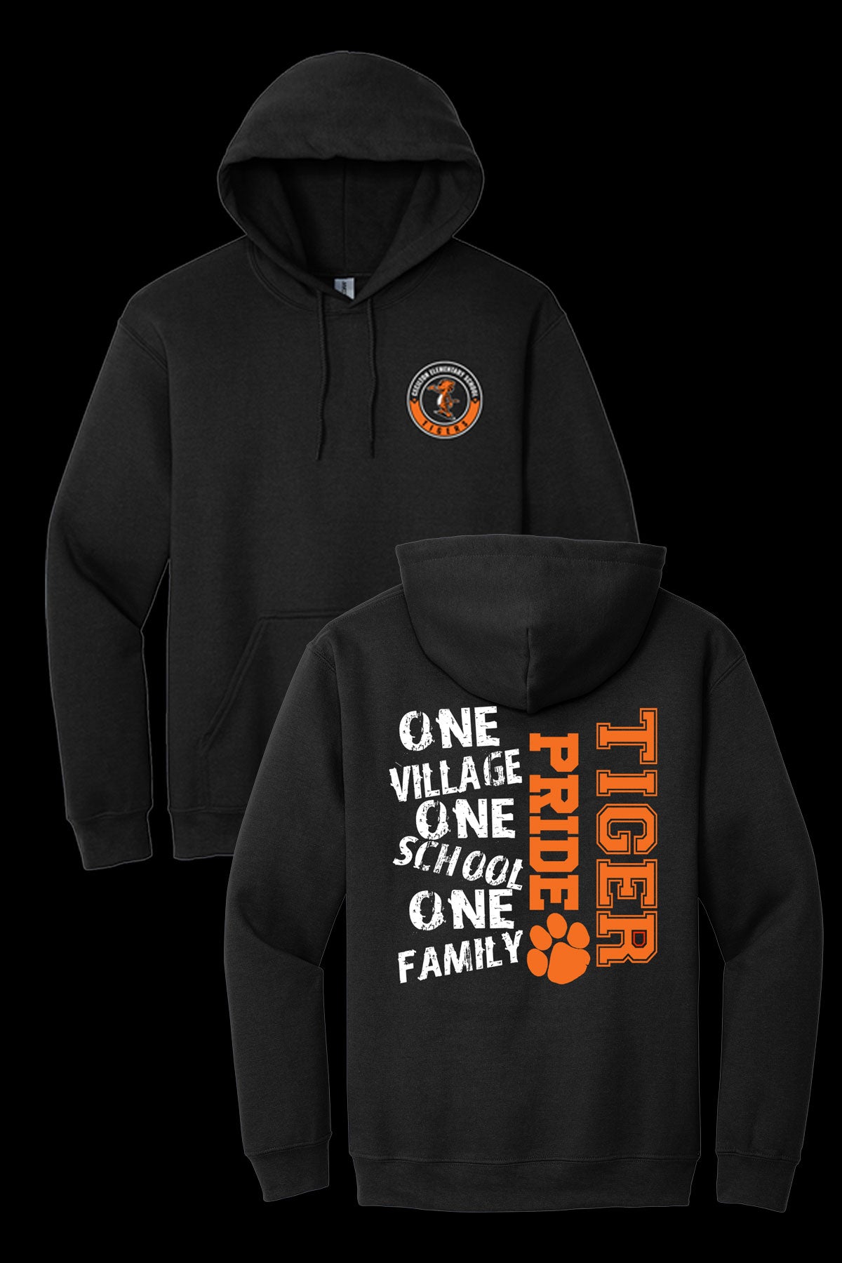 Cecilton Tiger Hoodie