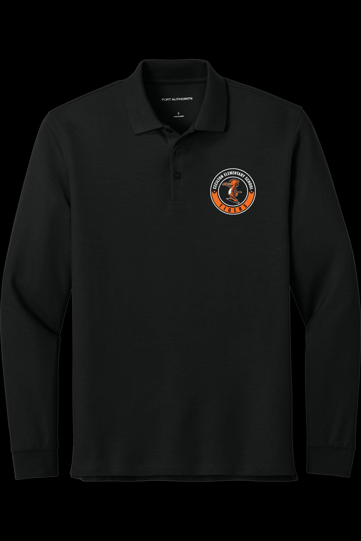Cecilton Long Sleeve Polo Tiger