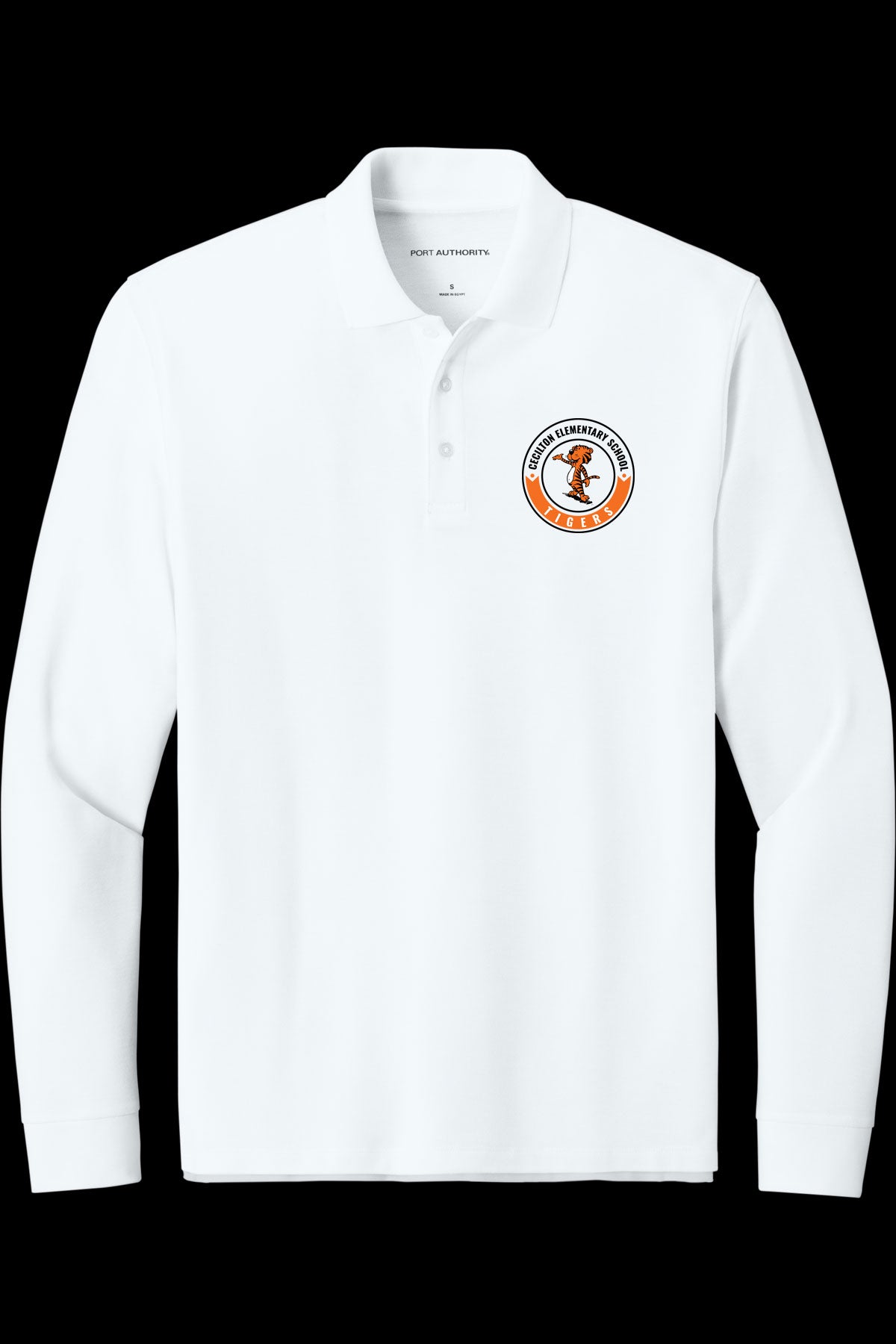 Cecilton Long Sleeve Polo Tiger