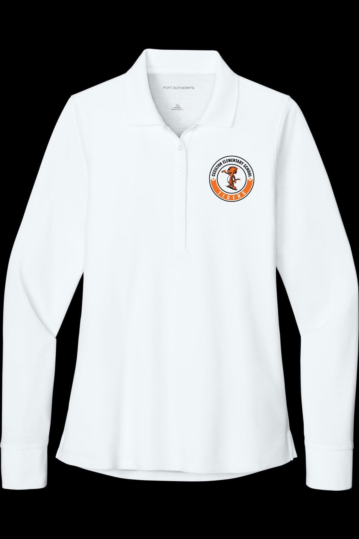 Cecilton Long Sleeve Polo Tiger