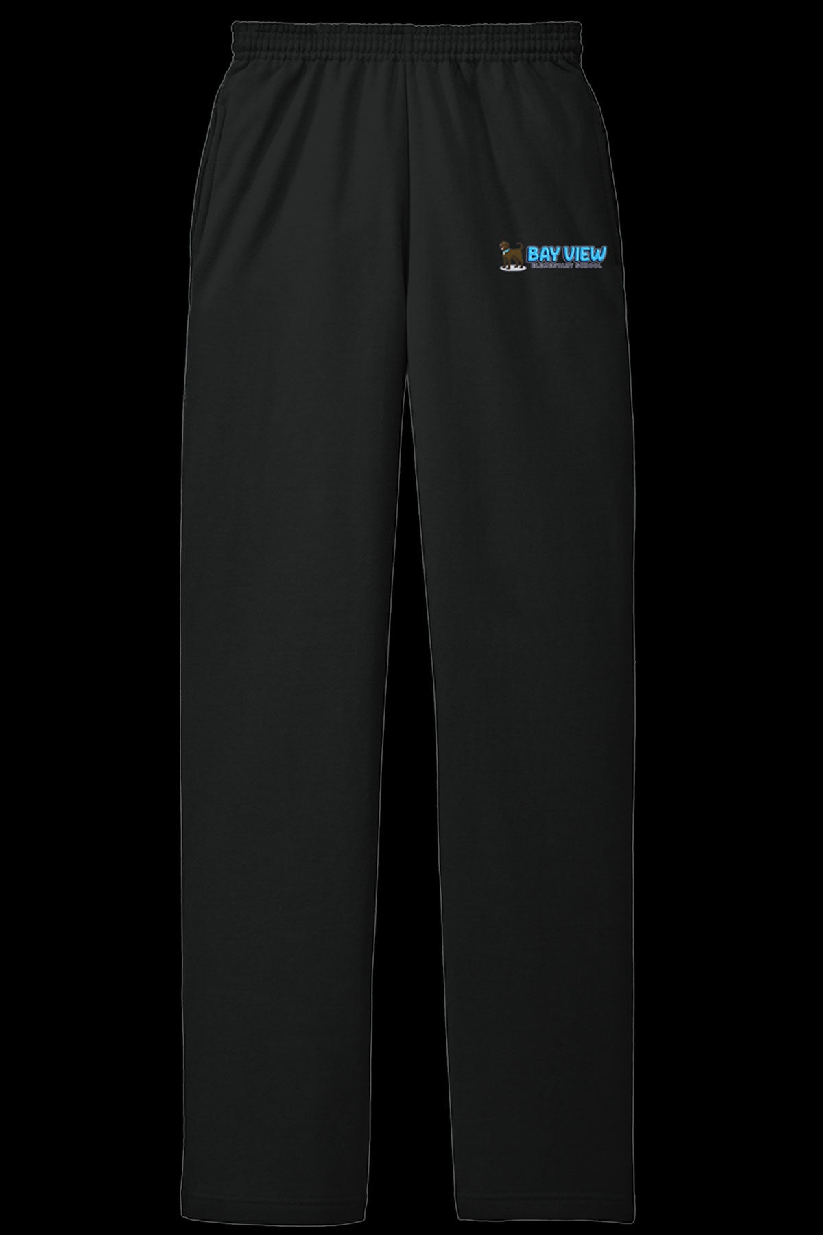 Bay View Text Logo Sweatpants