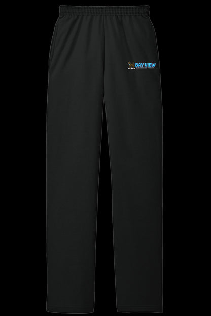 Bay View Text Logo Sweatpants