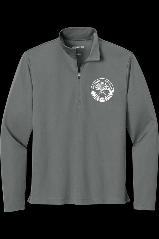 CCES Sport-Tek Round Logo Quarter Zip